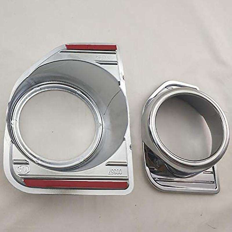 2Pcs Car Fog Lamp Cover Stickers Auto Decoration Trim ABS for 200 2014-2020 Car Accessories