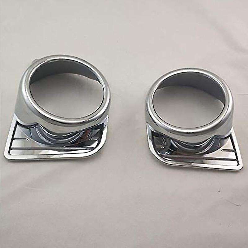 2Pcs Car Fog Lamp Cover Stickers Auto Decoration Trim ABS for 200 2014-2020 Car Accessories