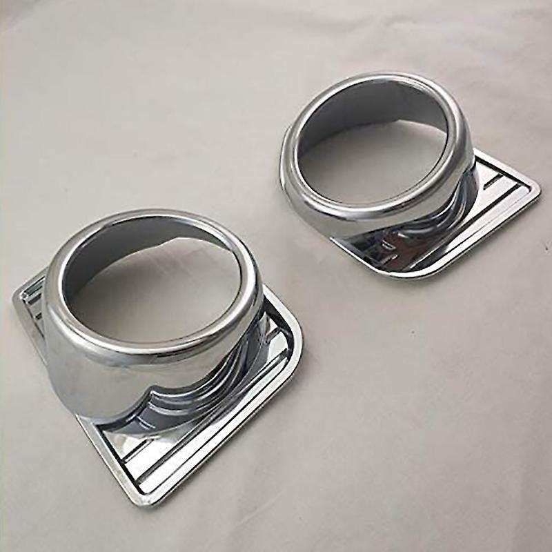 2Pcs Car Fog Lamp Cover Stickers Auto Decoration Trim ABS for 200 2014-2020 Car Accessories