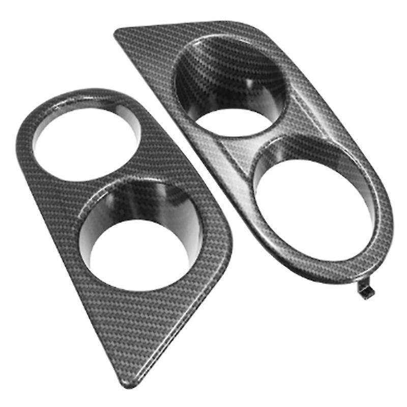 2PCS Car Fog Light Covers Driving Lamp Bezel Trim for M3 E46 3-Series 2001-2006