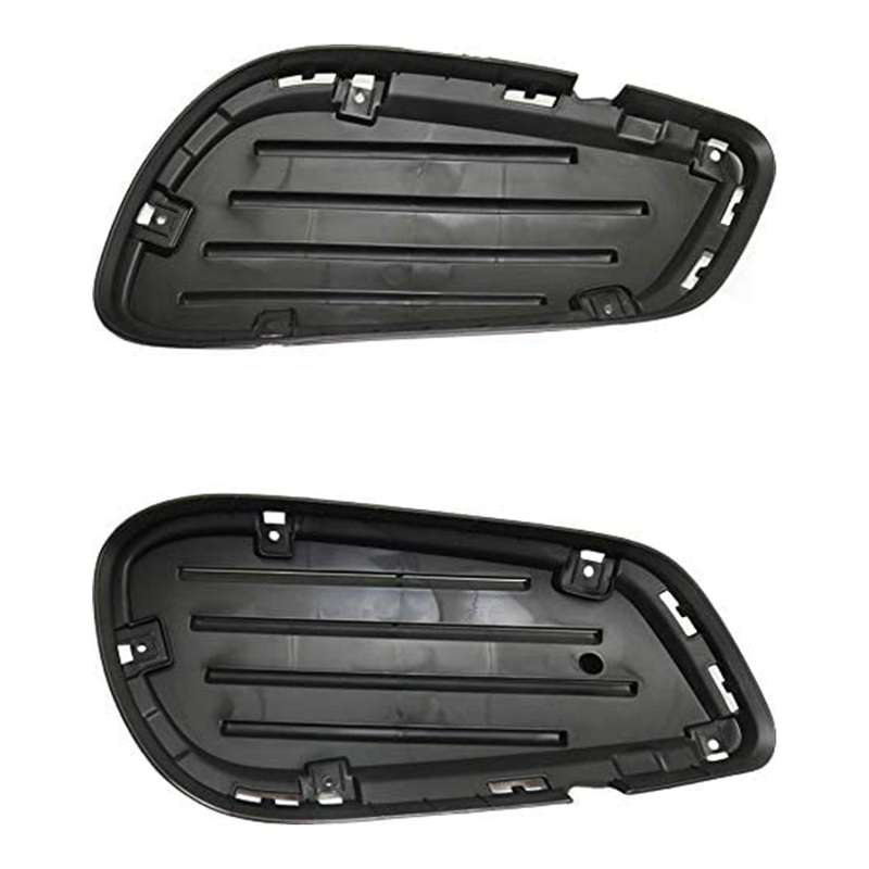 2Pcs Car Fog Light Covers Driver & Passenger for E Class Sedan 2128852823 2128852723