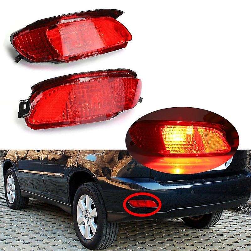 2Pcs Car Fog Lamp Rear Bumper Light Fog Lamp Parking Warning Light for RX330 RX350 RX400H 819200E010