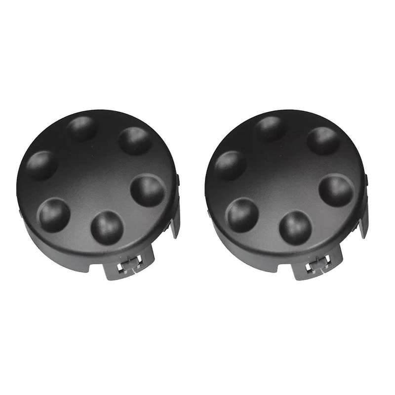 2Pcs Car Front Bumper Fog Light Cover 62256-JG000 for Rogue 2011-2013 US Version Fog Lamp Trim Caps