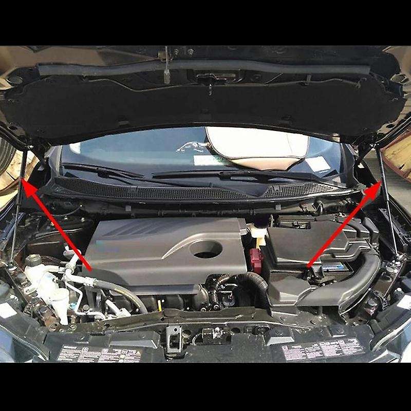 2Pcs Car Front Bonnet Support Shock Gas Rod Accessories for KADJAR 2009-2018