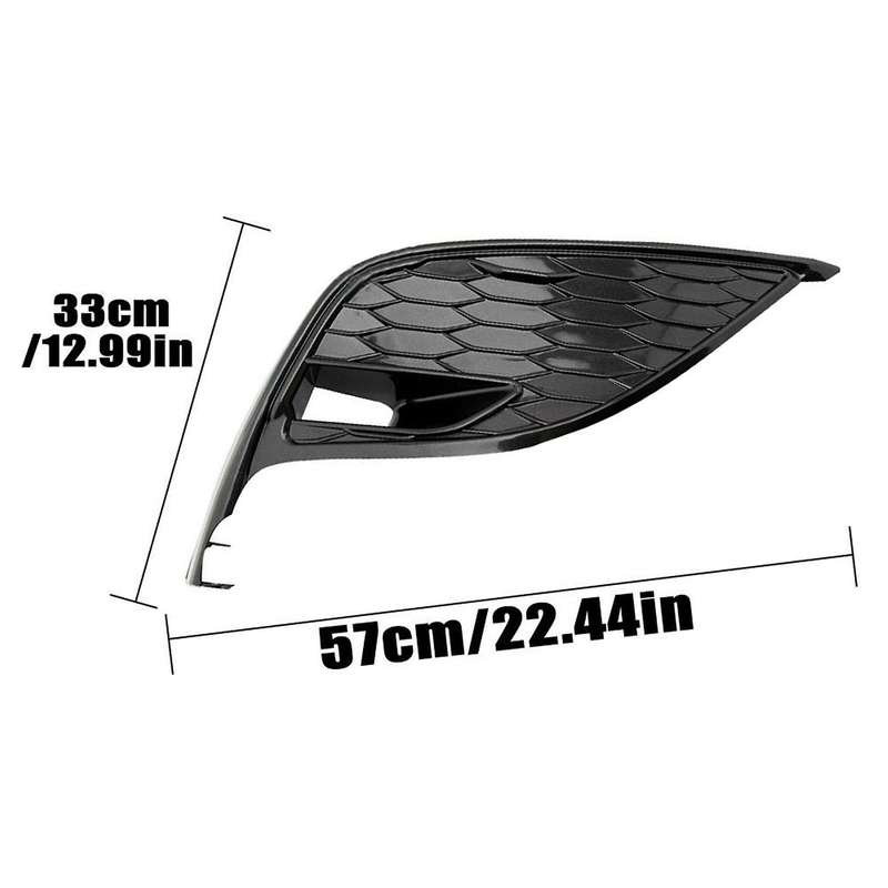 2Pcs Car Front Bumper Fog Light Grille Cover Fog Light Cover Trim for SE/SE HYBRID/XSE/XSE HYBRID 20
