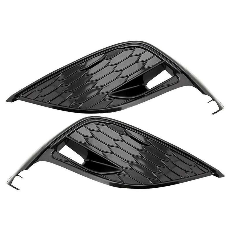 2Pcs Car Front Bumper Fog Light Grille Cover Fog Light Cover Trim for SE/SE HYBRID/XSE/XSE HYBRID 20