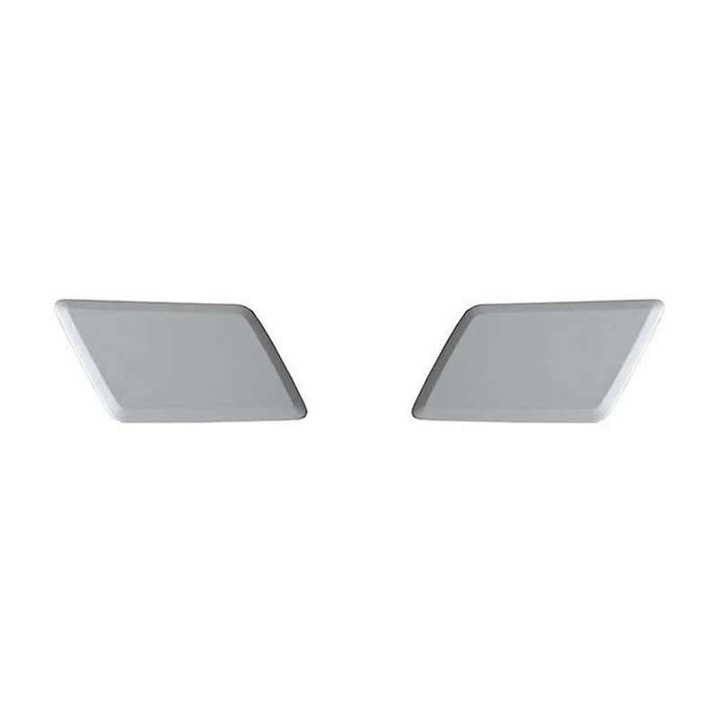 2Pcs Car Front Bumper Headlight Washer Nozzle Cover for X1 Series E84 2009-2015 51117347666 51117347