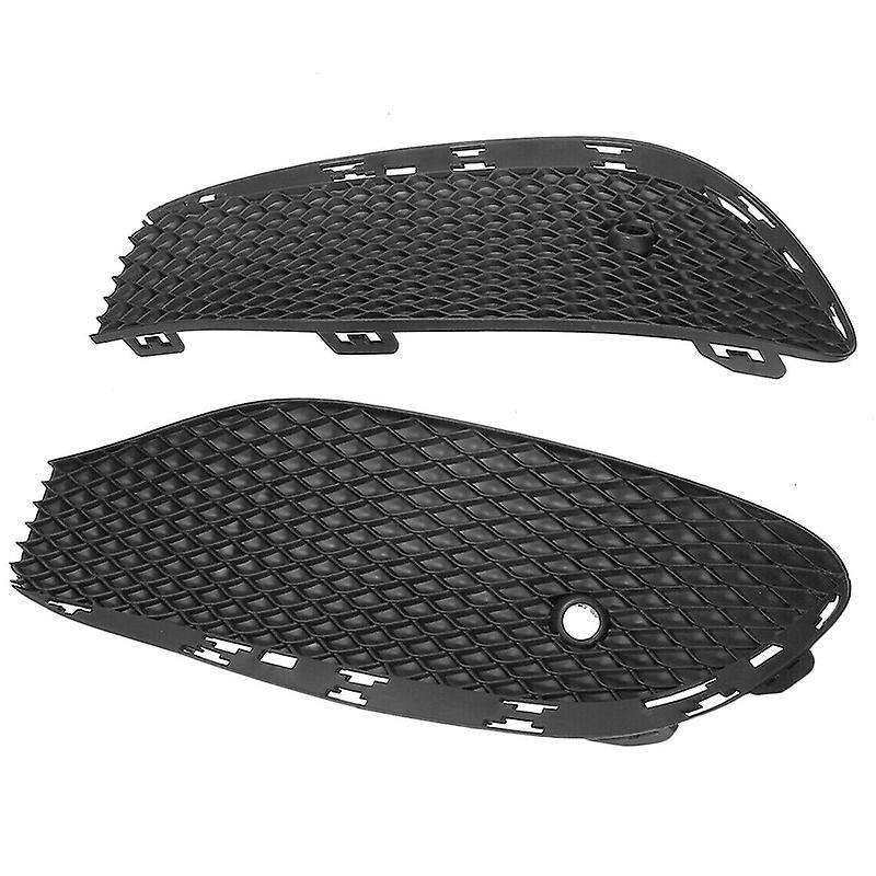 2PCS Car Front Bumper Fog Light Grille Grill Cover for E Class W213 2016-2020 2138850822 2138851122