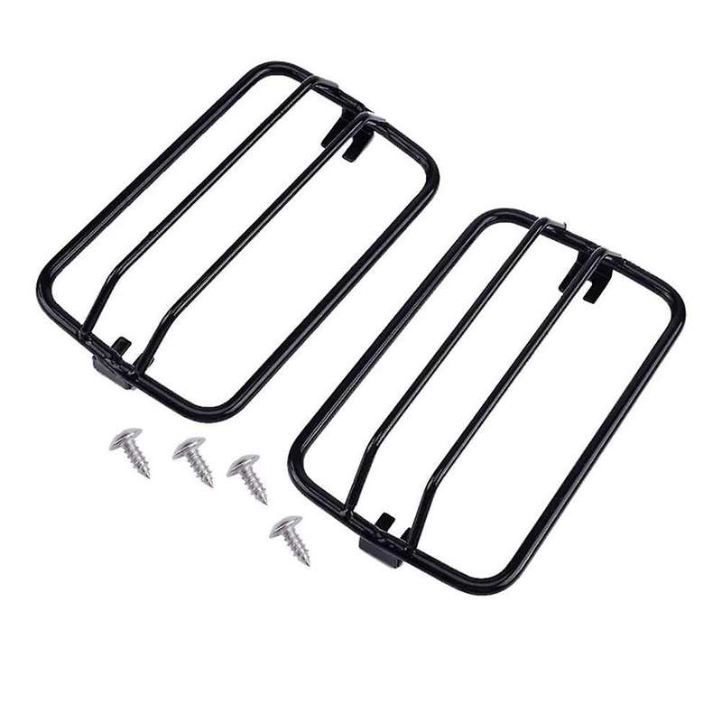 2Pcs Car Front Bumper Side Marker Wheel Eyebrow Turn Signal Light Guard Cover Decor Fit for TJ 1997-