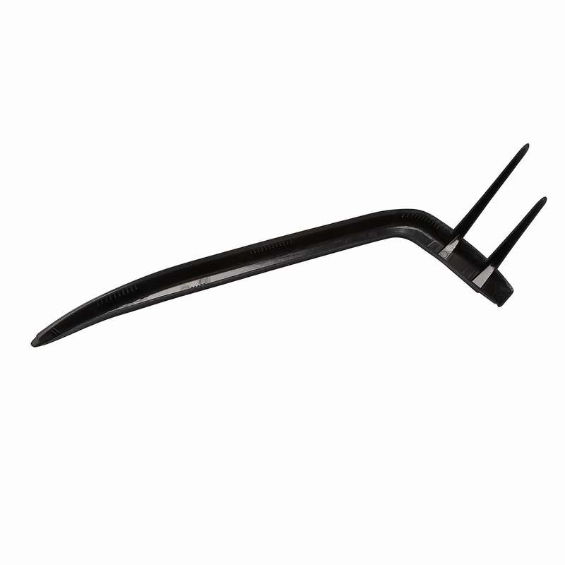 2Pcs Car Front Bumper Splitters Side Wind Knife Fog Lamp Eyebrow for 10Th 2019-2020,Carbon fiber pat