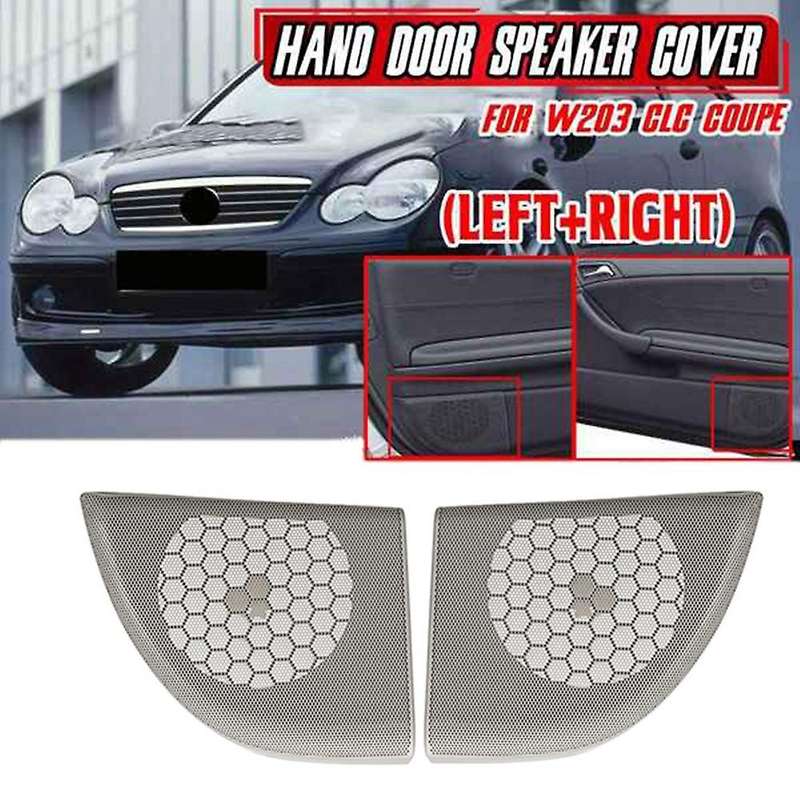 2Pcs Car Front Door Speaker Cover Trim Speaker Grille for - CLC-Class Coupe W203 2008-2011 A2037270