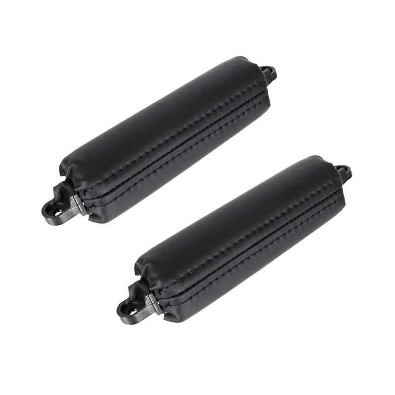 2pcs Car Front Door Handle Pull Trim Pu Leather 7l6867161 for 2003-2010 Side Door Handle Inner Lhd R