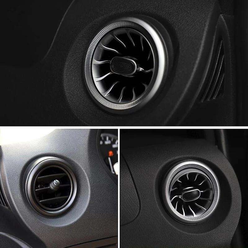 2Pcs Car Front Dashboard AC Condition Vent Outlet Trim for V Class Vito Viano W447 2015-2019