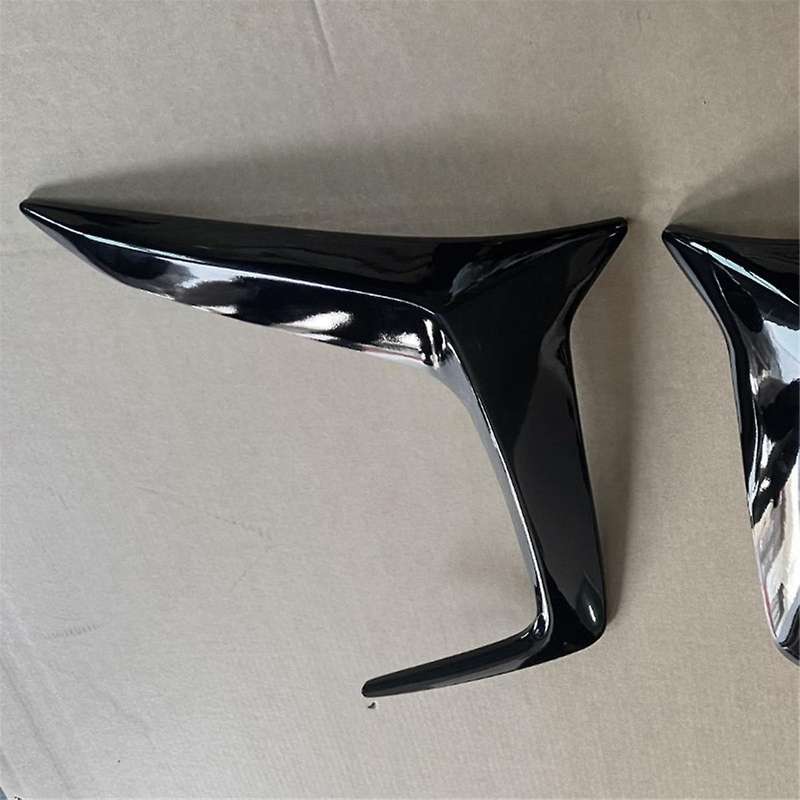 2PCS Car Front Fog Light Lamp Cover Splitter Trim Side Bumper Frame Air Intake Vent Lid for 2020-20