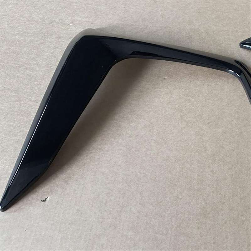 2PCS Car Front Fog Light Lamp Cover Splitter Trim Side Bumper Frame Air Intake Vent Lid for 2020-20