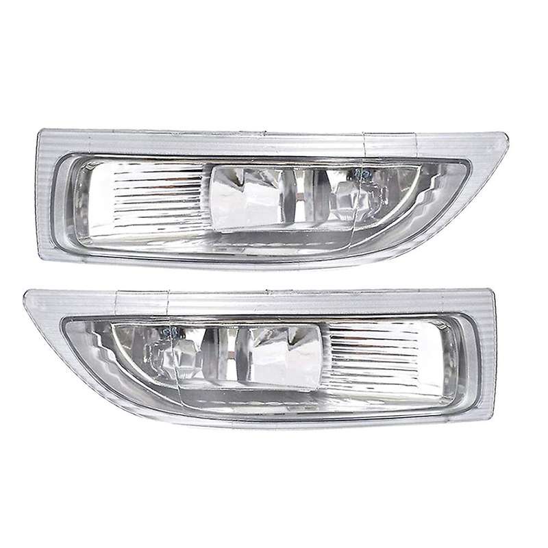 2Pcs Car Front Fog Lamp Clear Lens for SIENNA 2004 2005 81220-AE010 81210AE010