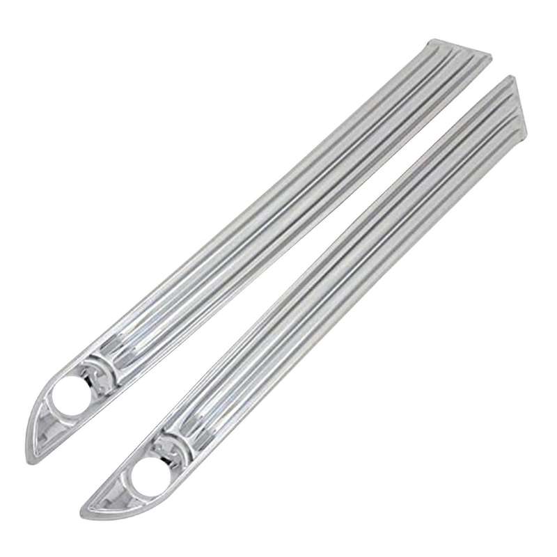 2PCS Car Front Fog Trim Foglight Light Lamp Protection Cover Trim Frame for -5 2017-2020