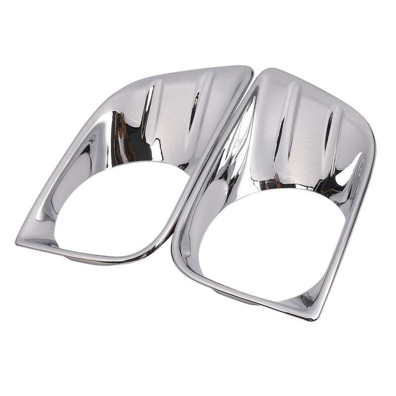 2Pcs Car Front Fog Lights Decoration Fog Lamp Frame Cover Trim for Prado J150 J 150 2010-2013