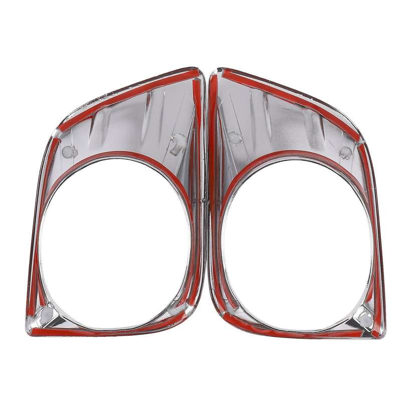 2Pcs Car Front Fog Lights Decoration Fog Lamp Frame Cover Trim for Prado J150 J 150 2010-2013