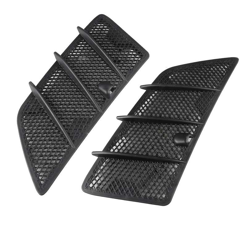 2Pcs Car Front Hood Grille Cover Air Flow Intake Hoods for W164 ML / Class 2008-2011