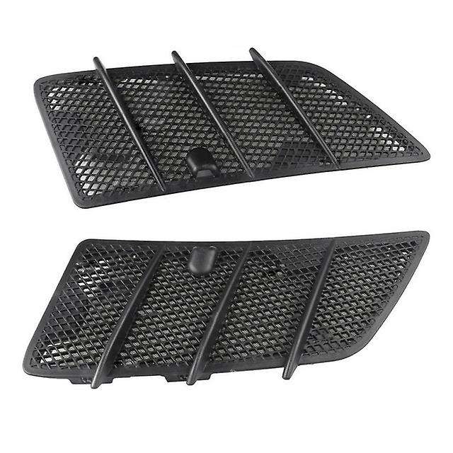 2Pcs Car Front Hood Grille Cover Air Flow Intake Hoods for W164 ML / Class 2008-2011