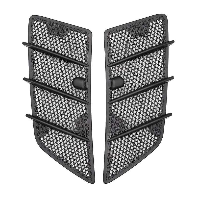 2Pcs Car Front Hood Grille Cover Air Flow Intake Hoods for W164 ML / Class 2008-2011
