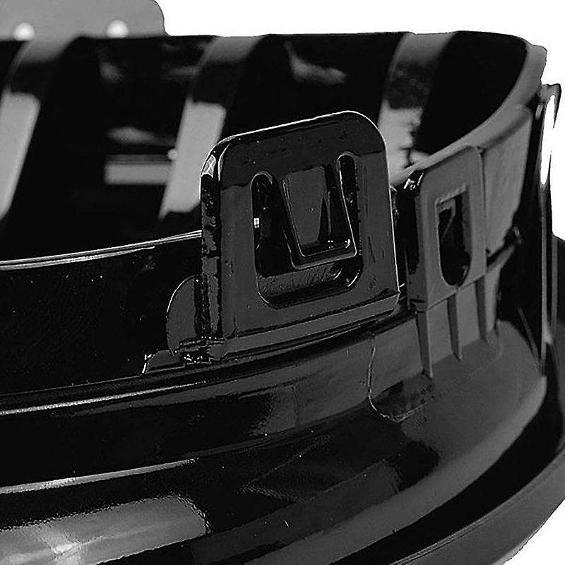 2Pcs Car Front Hood Kidney Grille Grill Mesh Bright Black Racing Grills for E90 E91 325I 328I 335I 2