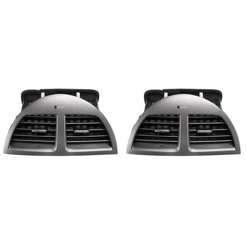 2pcs Car Front Middle Dashboard A/c Air Duct Outlet Vent Assembly for Es350 2007-2009 55660-33200 55