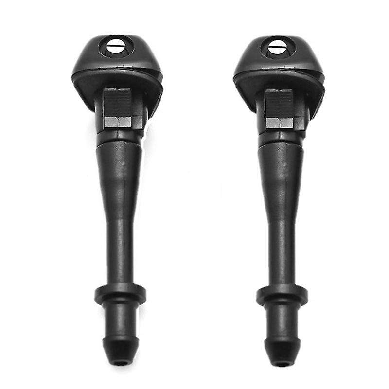2PCS Car Front Windshield Washer Nozzle Sprayers for Hover H3 H5 2005-2015