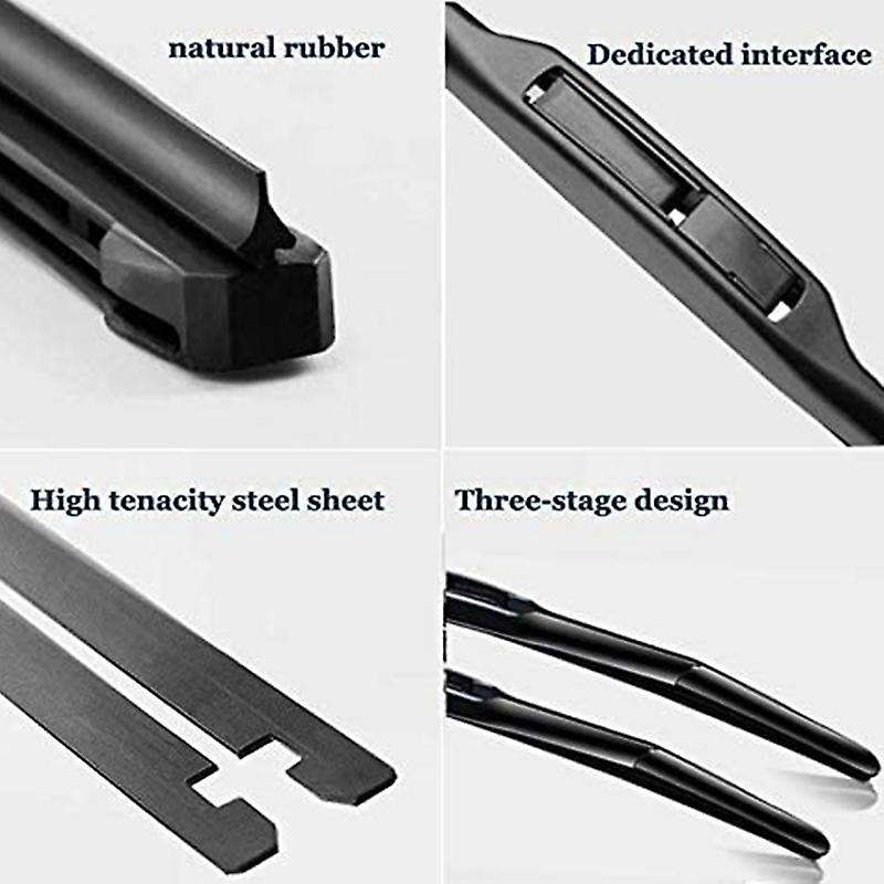 2PCS Car Front Wiper Windshield Wiper Front Window Wiper for 1Z A5 2004-2013