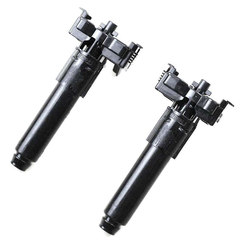 2pcs Car Headlight Washer Nozzle 85208-48110 85207-48110 for Rx350 Rx450h 2016-2018