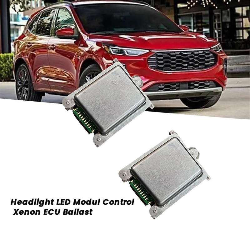 2PCS Car Headlight LED Modul Control Xenon ECU Ballast L90050970 for Opel Meriva 2020-2024 L90050969