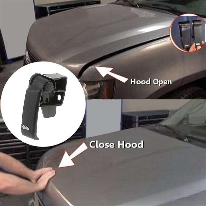 2pcs Car Hood Release Cable with Handle 15142953 for 15741109 912017