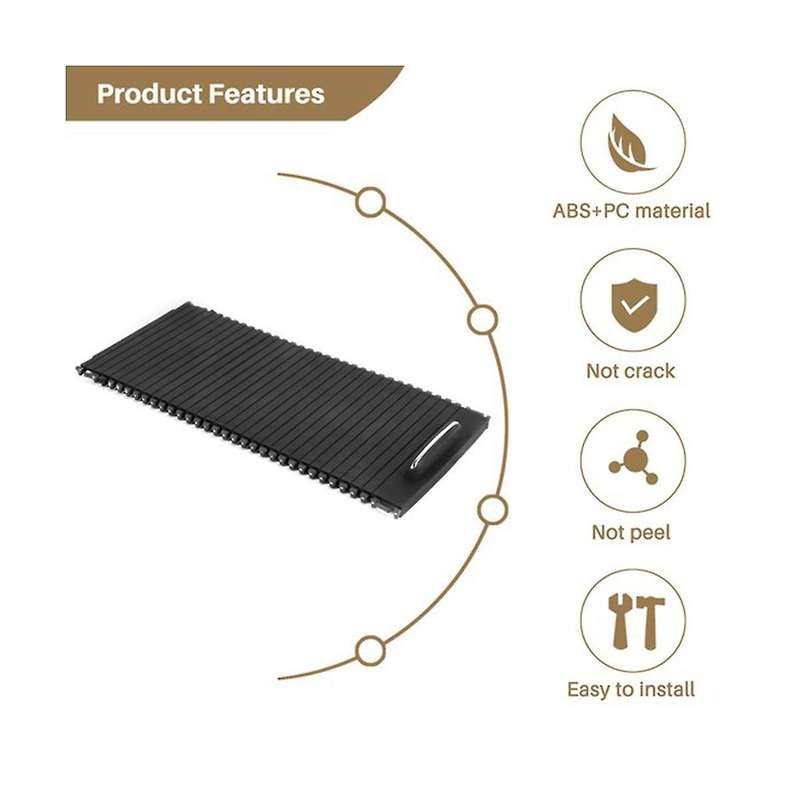 2pcs Car Inner Indoor Centre Console Roller Blind Cover for C-calss W204 S204 E-class W212 S212 A20