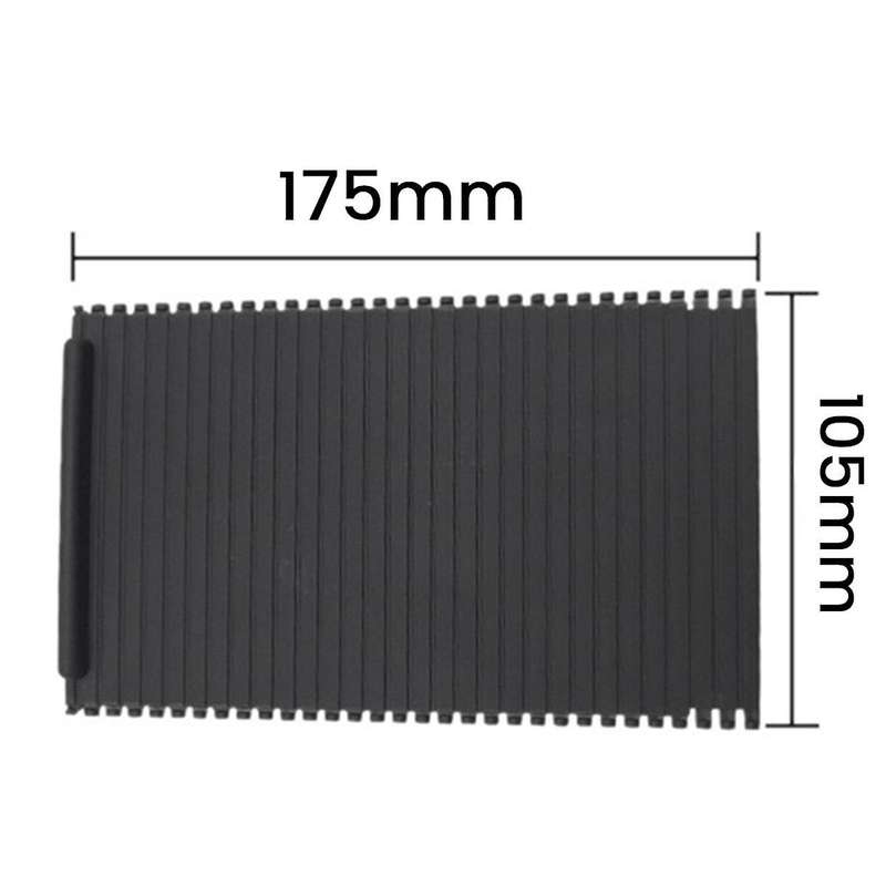 2Pcs Car Inner Centre Console Water Cup Rack Roller Blind Cover Trim 51168408026 51168402941 for X5