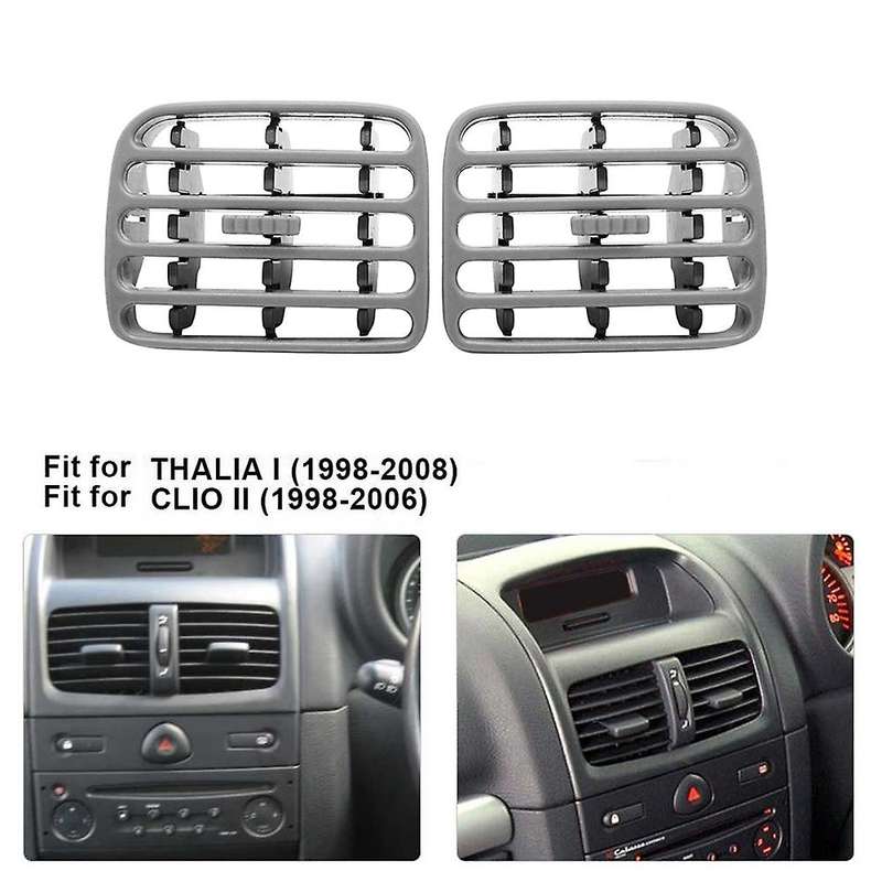 2PCS Car Interior Center Console Air Jet Intake Grille for II 1998-2001 I 2001-2006