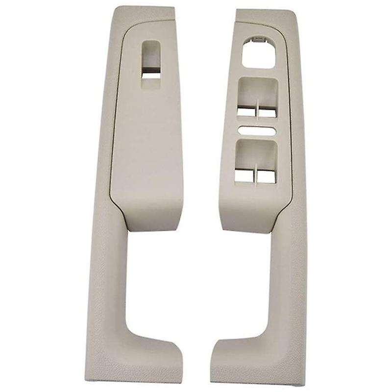 2PCS Car Inner Front Door Handle Window Switch Control Panel Trim for Superb 2008-2013 3T1867157