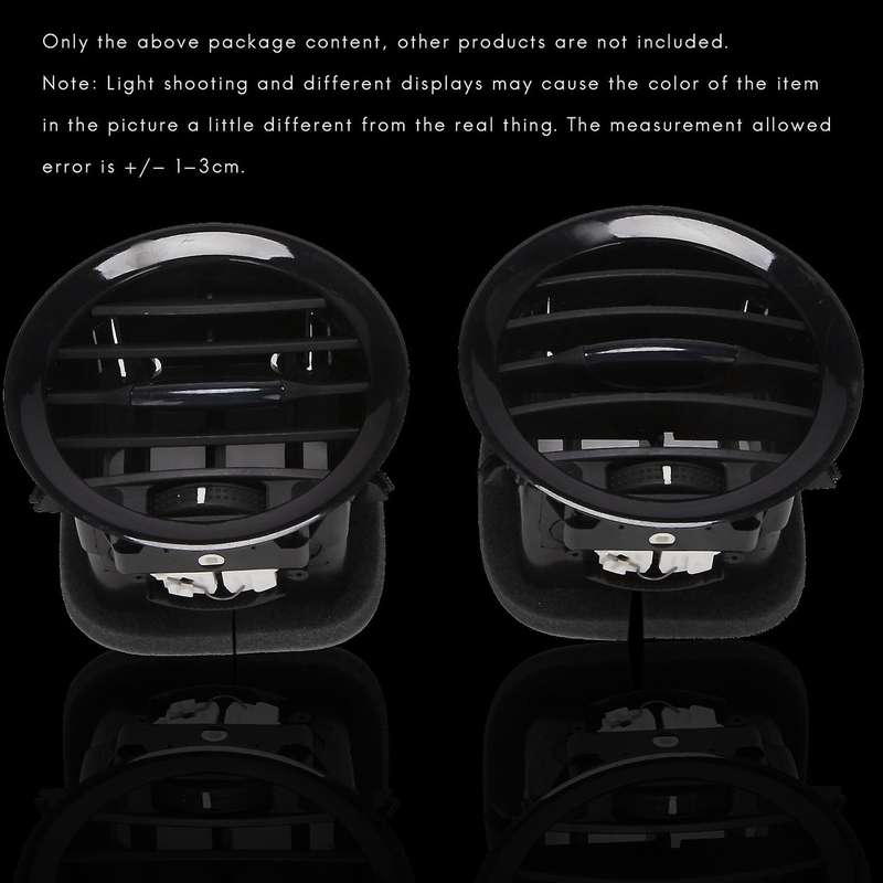 2PCS Car Interior Heater A/C Air Vent Cover Outlet Grille for Vauxhall Opel ADAM/CORSA D MK3 Air Co