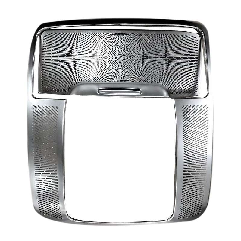 2Pcs Car Interior Reading Light & Glasses Case Trim Frame Sticker for CLA EQA GLA GLS 2019-2024