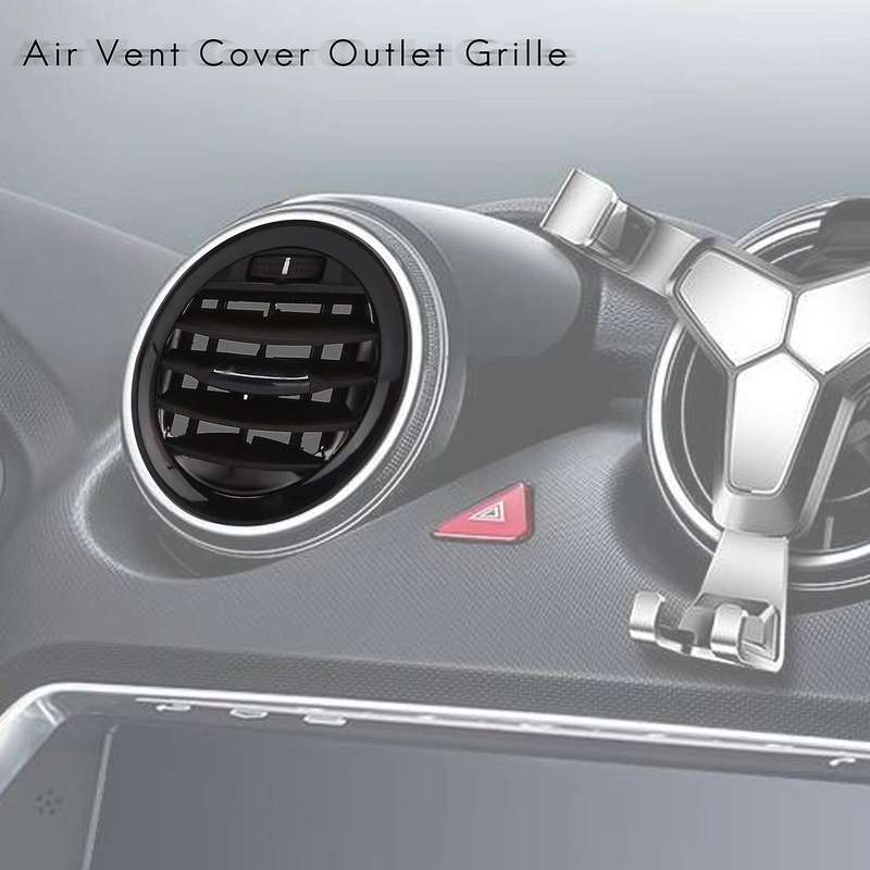2PCS Car Interior Heater A/C Vent Cover Outlet Grille for Opel ADAM/CORSA D MK3 Conditioning Vents