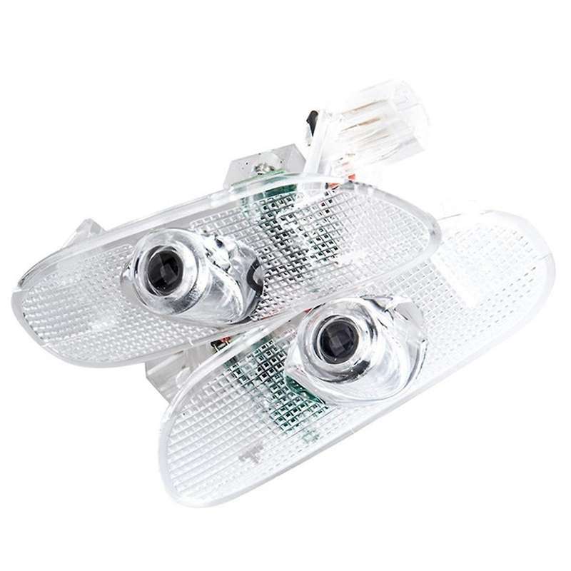 2Pcs Car Interior Door Light Welcome Lamp Ambient for Prado LC120 2003-2009 Projector Welcome Light