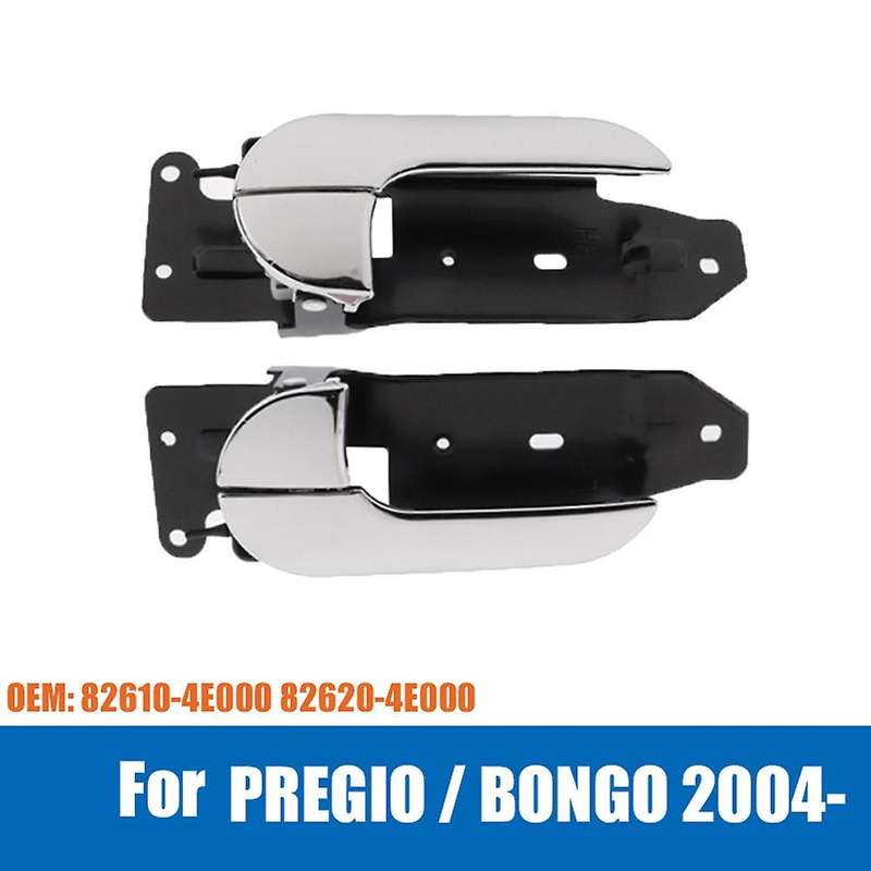 2PCS Car Interior Door Handle for PREGIO / 2004- 82610-4E000 82620-4E000 Left+Right