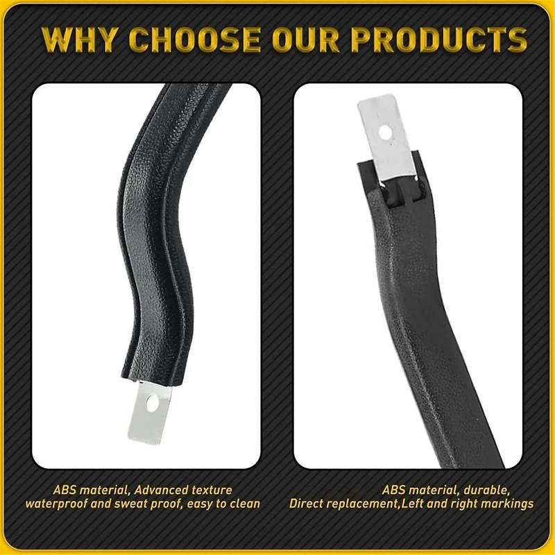 2Pcs Car Interior Door Handle Strap Pull for CJ5 CJ7 CJ8 Wrangler YJ 1987-1995 55009801KS