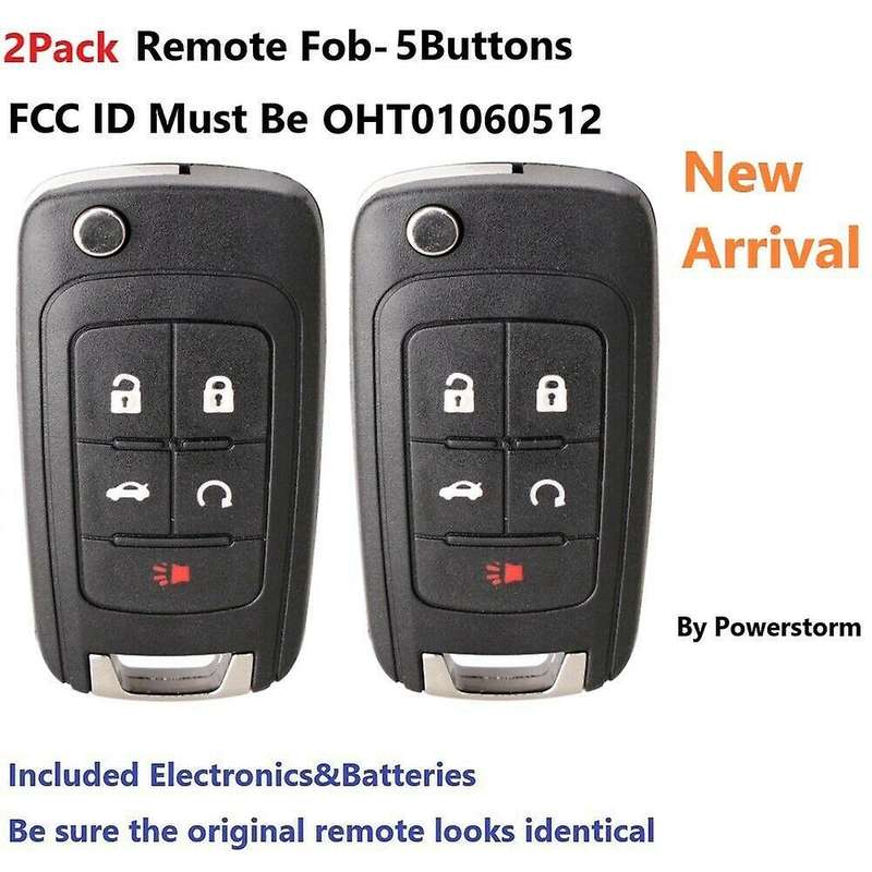 2Pcs Car Key 315Mhz for Encore Sonic with PCF7941 Chip OHT01060512