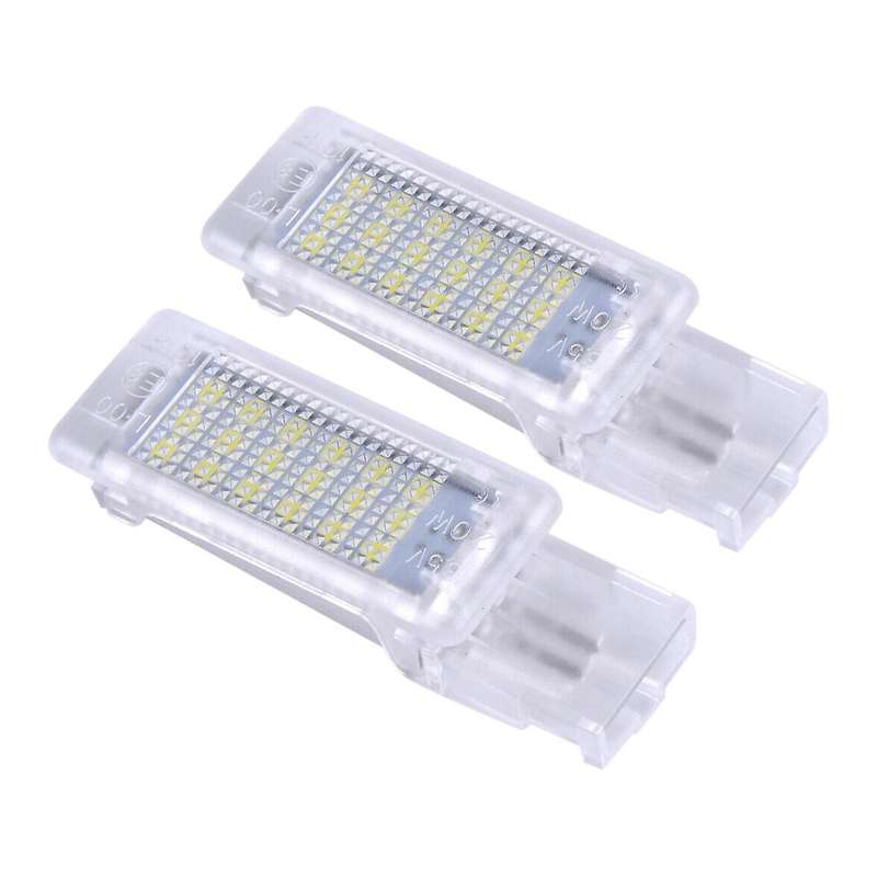 2Pcs Car LED Footwell Light Trunk Lamp for Golf Plus CC Tourage Blue LED