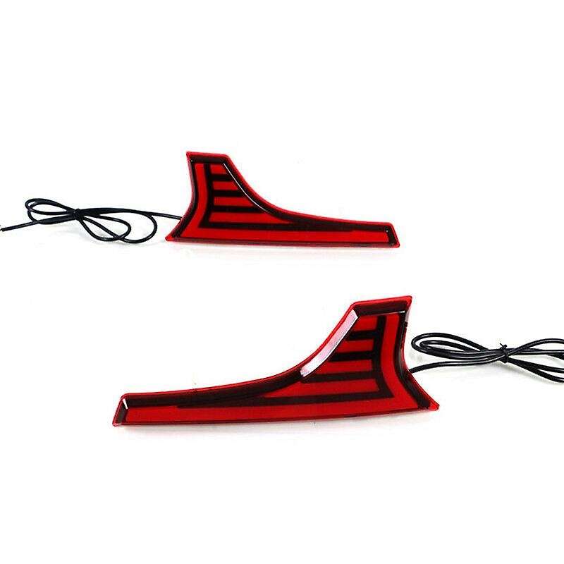 2Pcs Car LED Rear Bumper Reflector Light for Ertiga 2012 2014-2017 Tail Brake Light for SCROSS VITAR