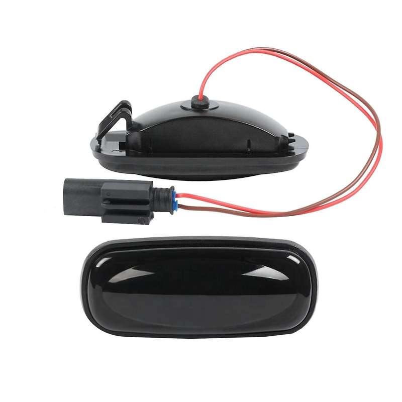 2Pcs Car LED Side Marker Light Turn Signal Light Side Repeater Lamp Amber for TD5