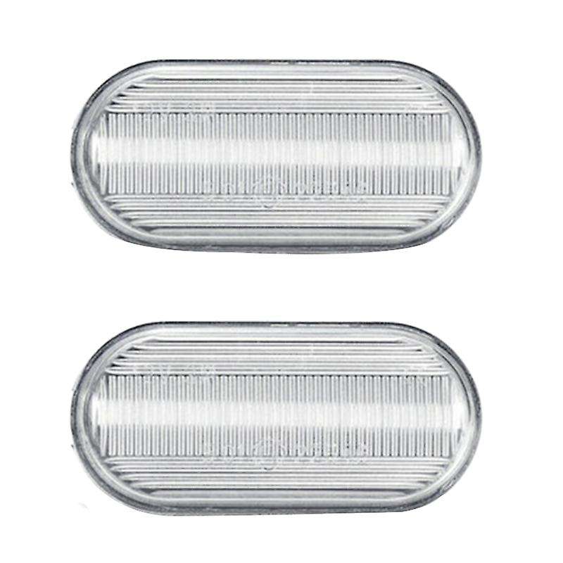 2Pcs Car LED Side Marker Lights Turn Signal Light Repeater Lamp for J10 Micra C