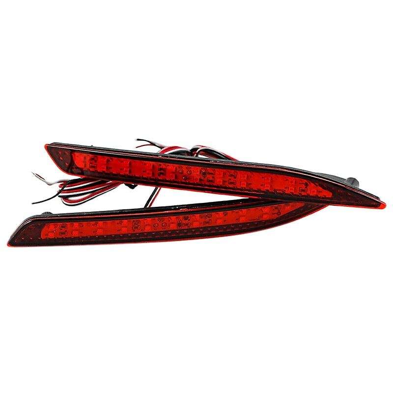 2Pcs Car LED Rear Bumper Lights Assembly for Accord Nine Generation 2014-2015