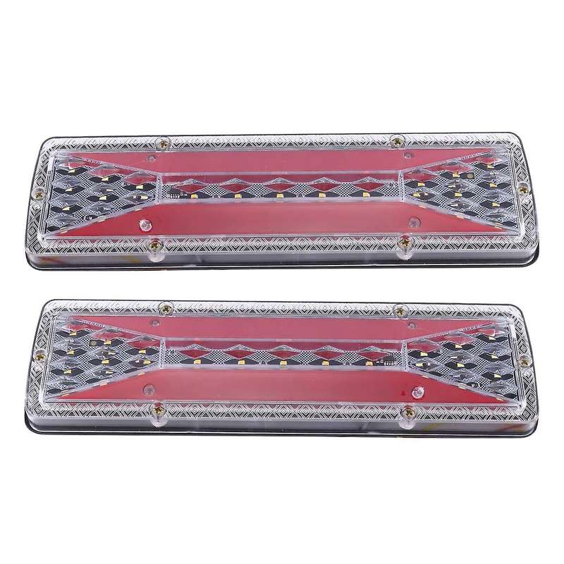 2pcs Car Led Tail Light Rear Fog Light Reverse Light Indicator Light Led Car Lights Auto Supplies
